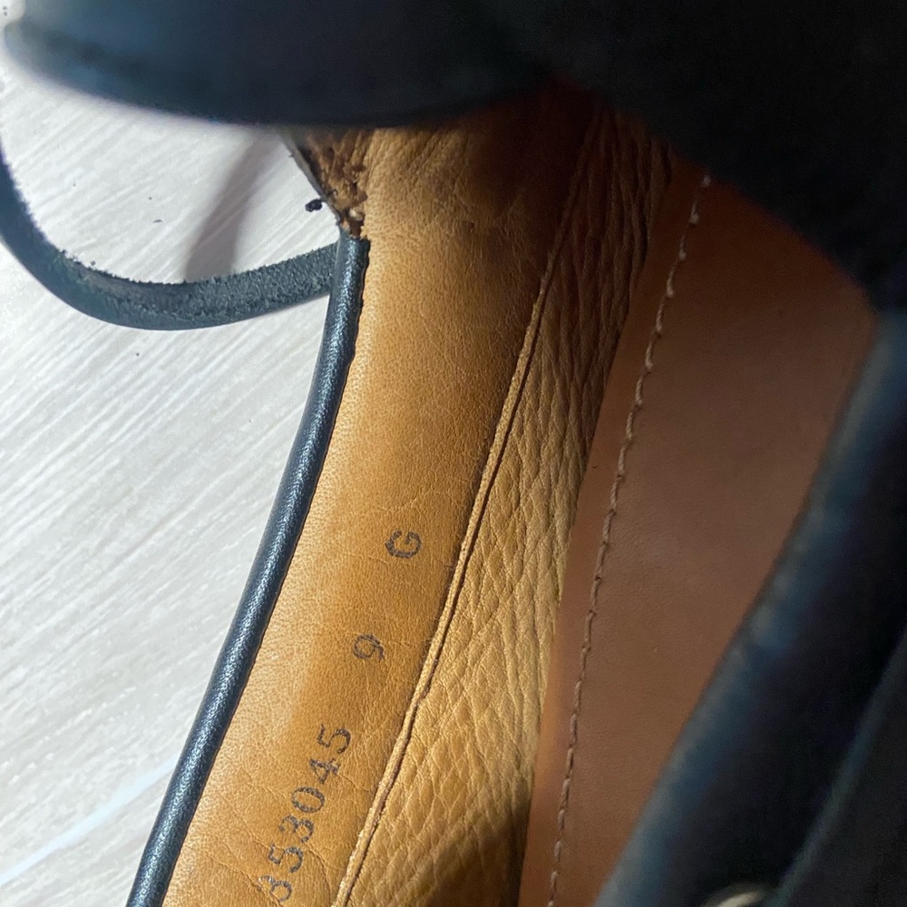 Authentic Gucci Black Leather Men Loafers - Picture 12 of 14